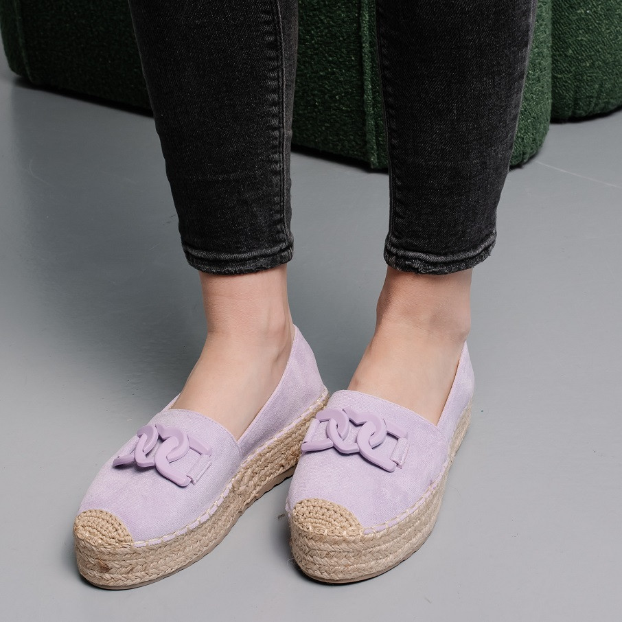 Жіночі еспадрільї Fashion Favorite 3982 36 розмір 23 см Фіолетовий код ID 4549044