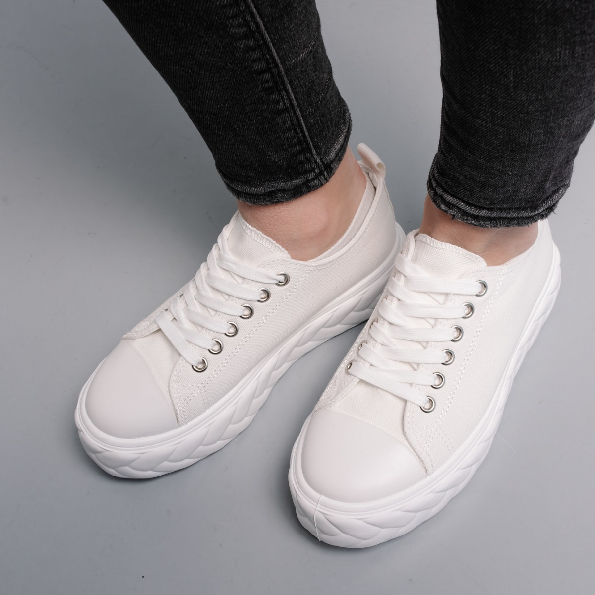 Жіночі кросівки Fashion Giselle 3987 36 розмір 23,5 см Білий код ID 4549073