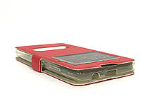 Чехол-книга "Book-cover с окном силикон" Lenovo A2010 Red