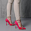 Жіночі туфлі Fashion Bow 3995 38 розмір 24,5 см Рожевий код ID 4549120, фото 4