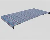 Покриття для торгового столу 100см Х 150см (мішковина, дерево)