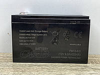 Батарея (Аккумулятор) 12V 9Ah AGM C&B FM12-9.0A (12V9AH/20HR) 20°C чёрная новая