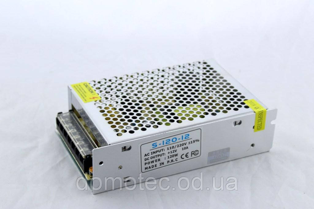 Імпульсний блок живлення 12V 10A METAL