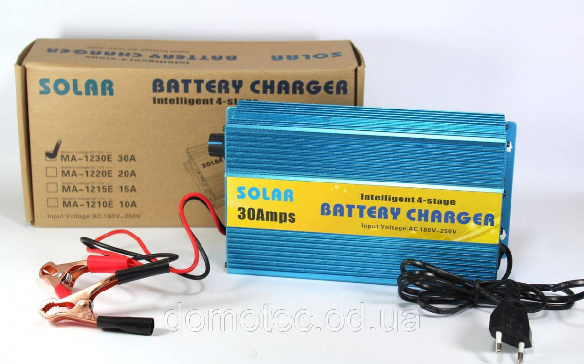 Акумулятор. Заряд. BATTERY CHARDER 30A MA-1230A