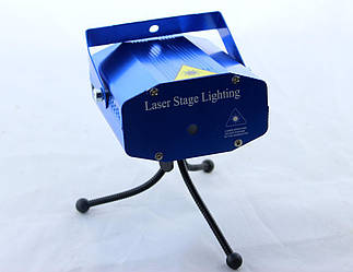 Лазерний проектор для приміщення (Диско) LASER 6in1 HJ06