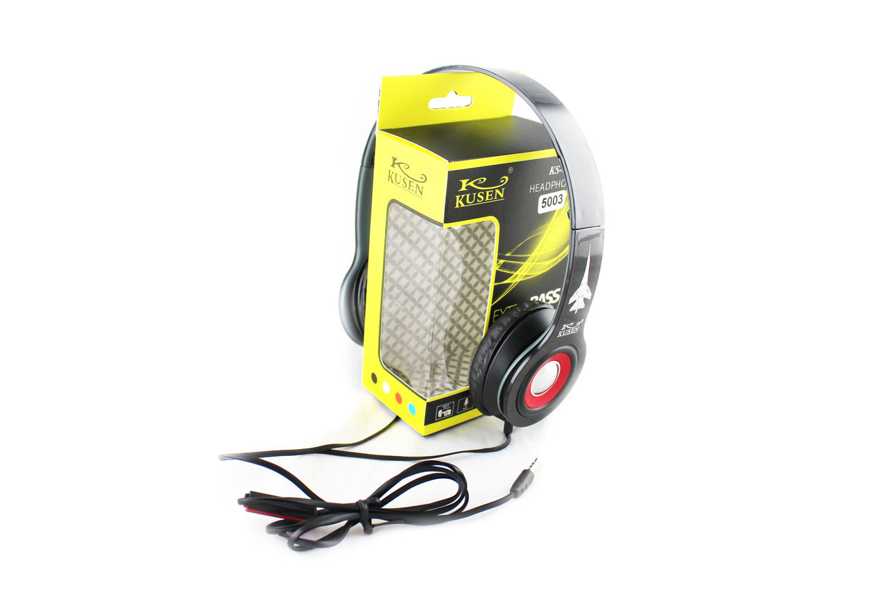 Навушники з мікрофоном KS 611, фото 1