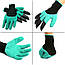 Рукавички з кігтями для саду GARDEN GLOVE, фото 4