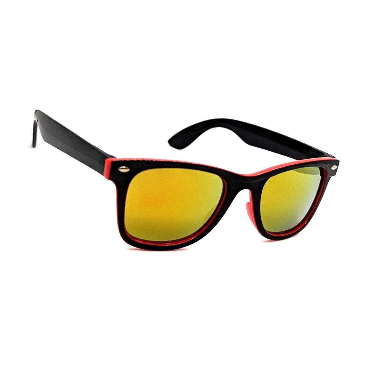 Дитячі сонцезахисні окуляри 951-1 Чорно-червоний