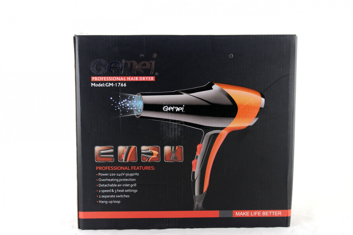 Фен для волосся GM 1766 (ціна за 2 фени!), фото 1