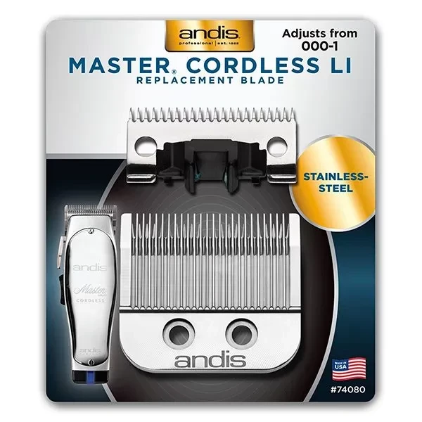 Ніж із неіржавкої сталі на машинку для стриження Andis Master Cordless MLC size 000-1