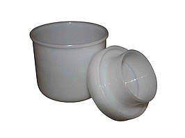 Форма для сиру з поршнем Консенсус до 2 л (15*14см) пластикова біла