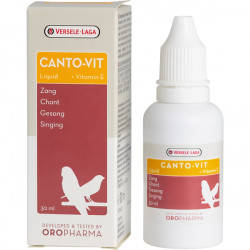 Versele-Laga Oropharma (Орофарма) Canto-Vit Liquid рідкі вітаміни для співу і фертильності птахів 30 мл