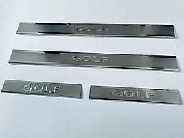 Накладки на пороги Volkswagen Golf 4 TAN24