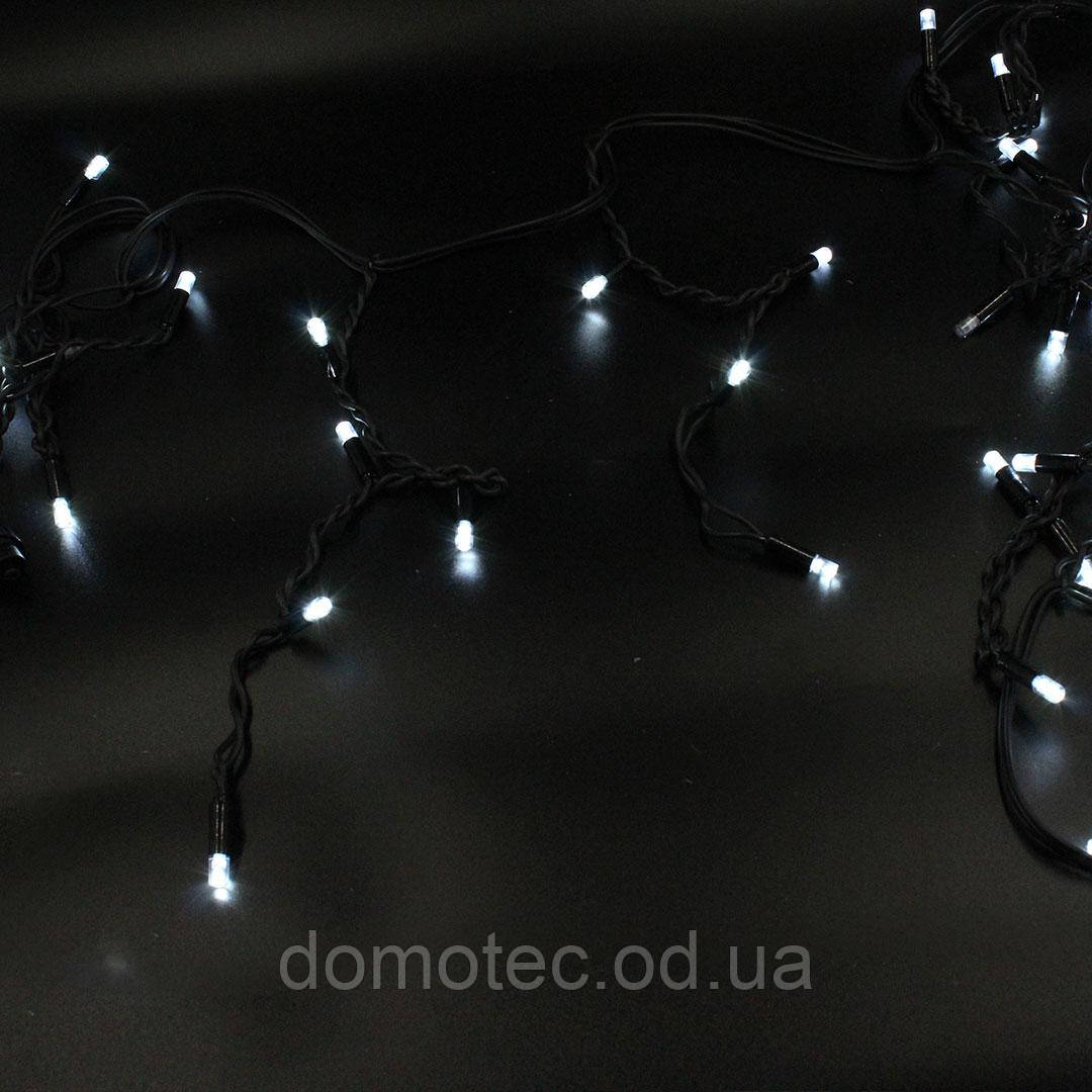 Xmas гірлянда LED 120 3.3Line Short curtain (Бурпурки/Бахрома) W-2 Біла 5М Вул.