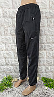 Штани спортивні чоловічі розмір 56 чорні на манжеті (0012)