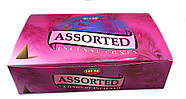 Набір конусних пахощів Assorted Perfumed Incense Hem 48 штук (12 видів) Індія, фото 2