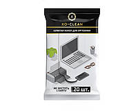 Вологі серветки для оргтехніки XO-Clean 20 шт.