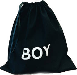 Мішечок бавовняний ORGANIZE для речей 30х35 см Boy (чорний)