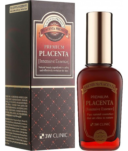 Есенція для обличчя з екстрактом плаценти 3W Clinic Premium Placenta Age Repair Essence 50 мл
