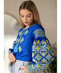 Вишиванка блакитна