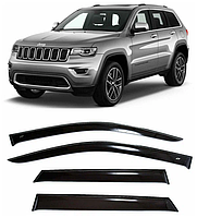 Дефлекторы окон, ветровики JEEP Cherokee Grand 2010-2017 (скотч) VIP Tuning VT 52