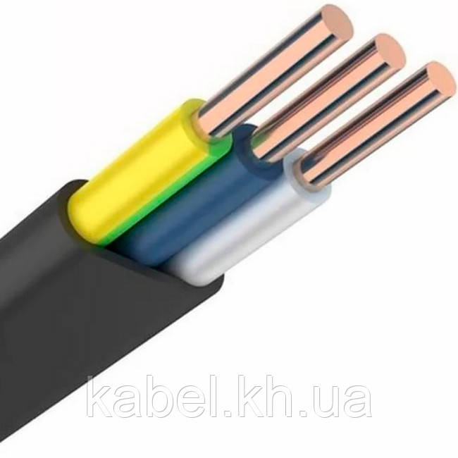 ВВГНГ 3х2.5 (КАБЕЛЬ ПЛОСКИЙ МОНОЖИЛЬНИЙ)