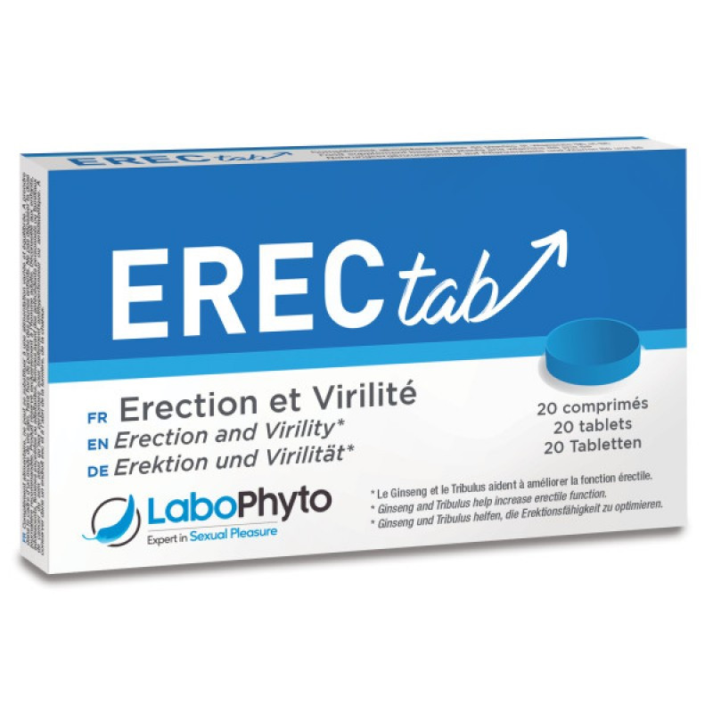 Препарат для ерекції та чоловічої сили ErecTab Fast Acting, 20 таблеток | Puls69
