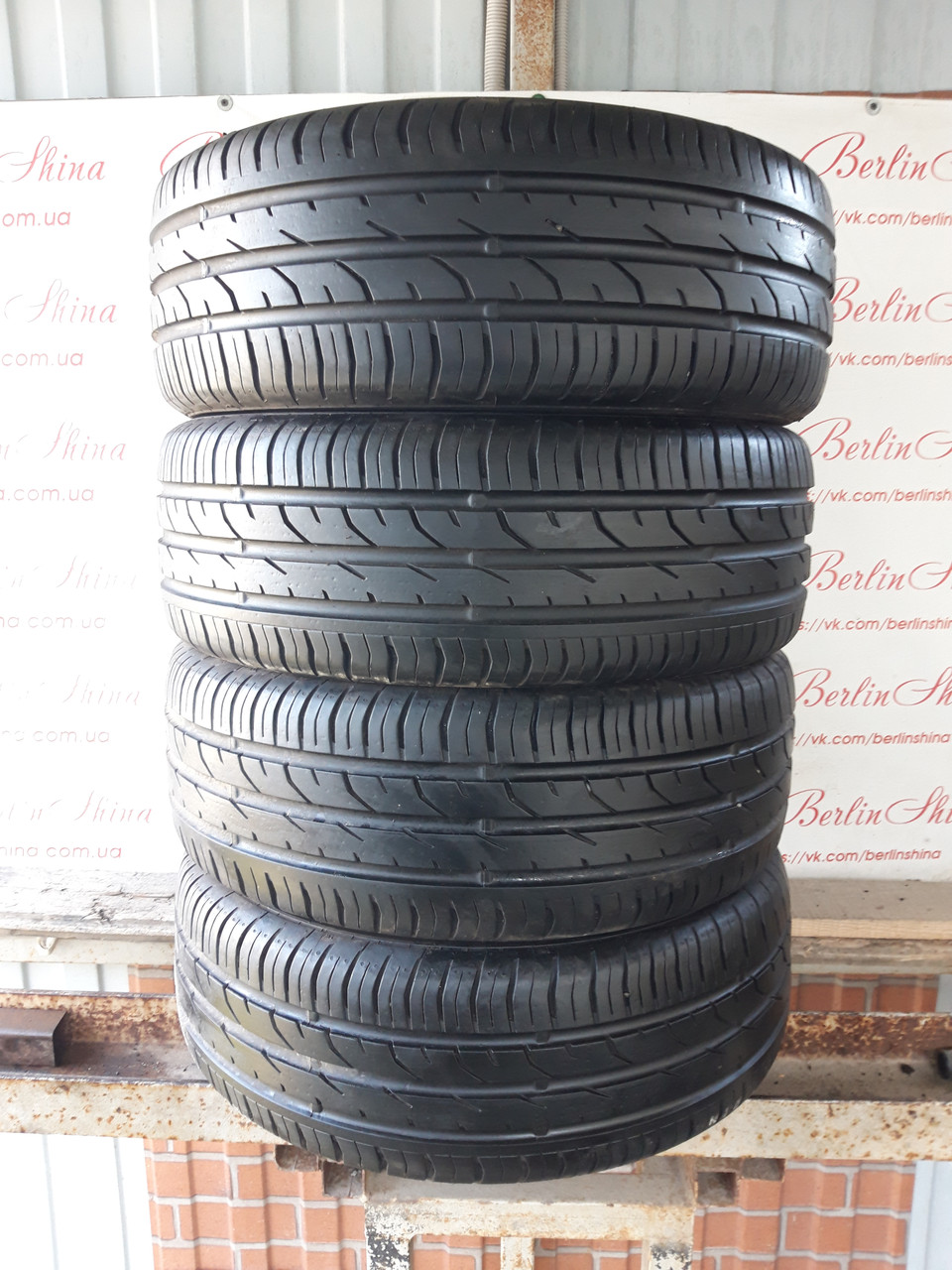 Комплект літніх шин 195/55/15 Continental ContiPremiumContact2,з Германії без пробігу по Україні, фото 1