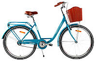 Городской велосипед Titan Valencia 26" голубой.