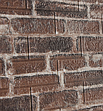 М'яка самоклеюча панель для стін Цегла червона Катеринославська 700х770х5мм (043), фото 2