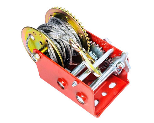 Лебідка ручна автомобільна LEX LXHW1133K [1133кг, 10м, Діаметр троса - 4.8мм], фото 1