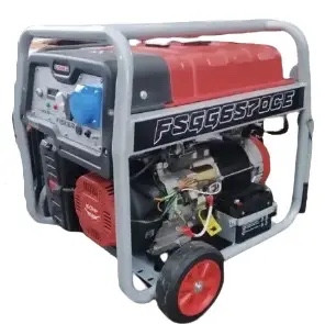 Бензиновый генератор FISKER FSGG6570CE 6.5-7.0 кВт - фото 3 - id-p1822332834