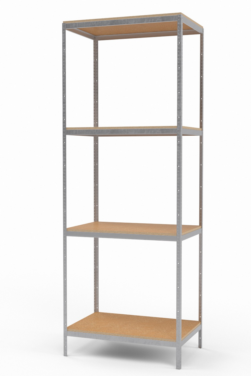 Стелаж для складу, архіву, магазину. чк-50 оцинк. 1960*300*300*4полок ДСП, фото 1