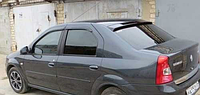 Дефлектор заднего стекла Renault Logan II 2014-> (скотч) AV-Tuning. Козырек, ветровик, заднего стекла