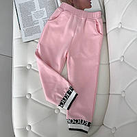 Спортивные штаны для девочки Розовые КА-902 76, Розовый, Для девочек, Весна Лето, 140 , 7 лет
