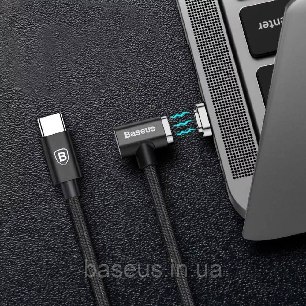 Уцінка! Кабель Baseus Magnet Type-C для Charge MacBook 86W 4.3A (1.5m)