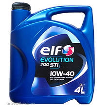 Олія моторна ELF Evolution 700 STI 10W-40 SL/CF 4 л