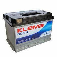 Аккумулятор Klema NORM 6СТ- 75Ah АзЕ 640A R+ Standart