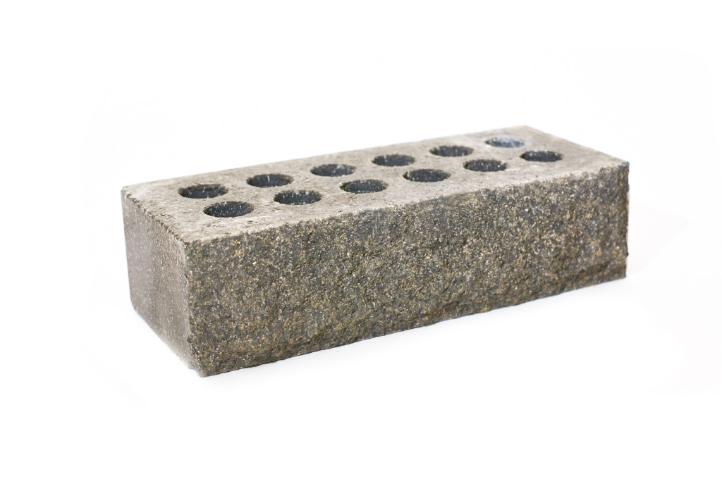 Цегла стандарт пустотіла Скеля Сіра, фото 1