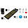 Килимок акупунктурний з валиком 4FIZJO Аплікатор Кузнєцова 128 x 48 см 4FJ0346 Black/Gold, фото 6
