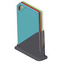 Набор из 4 разделочных досок Tramontina с подставкой