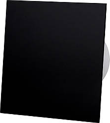 Витяжний вентилятор AirRoxy dRim 100 S BB панель пластик чорний глянець 93м³/год 8Вт