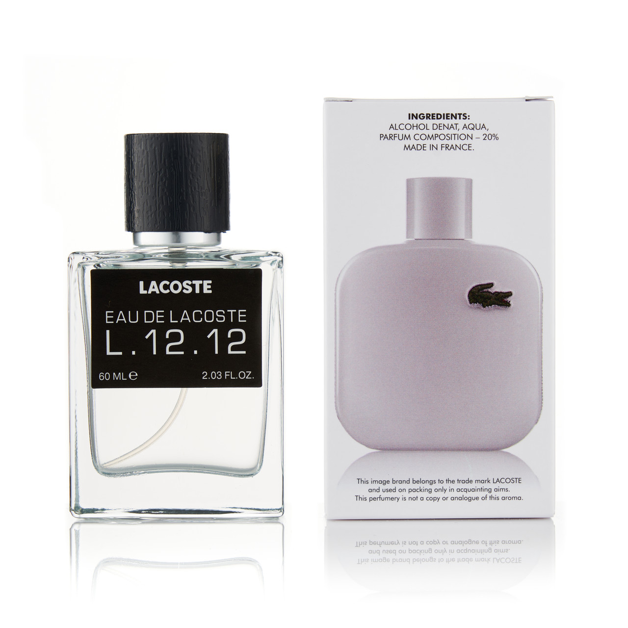 Парфуми Lacoste Eau De L.12.12 Blanc 60 мл (голограма)
