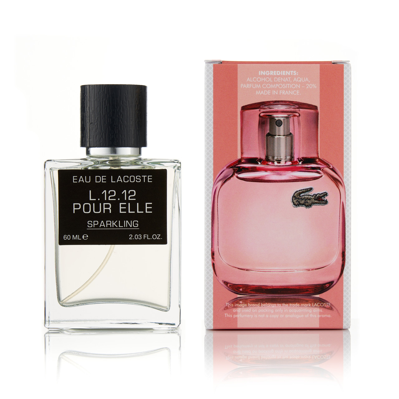 Парфуми Lacoste Eau De L.12.12 Pour Elle Sparkling 60 мл (голограма)