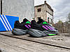 Чоловічі кросівки Adidas Ozelia Black Purple чорні з фіолетовим, фото 7