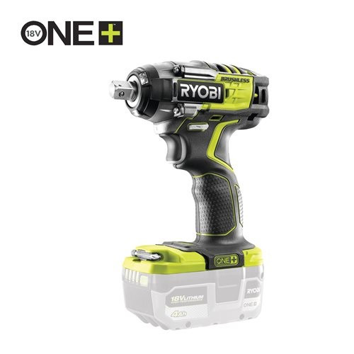Акумуляторний безщітковий ударний гайковерт Ryobi R18IW7-0