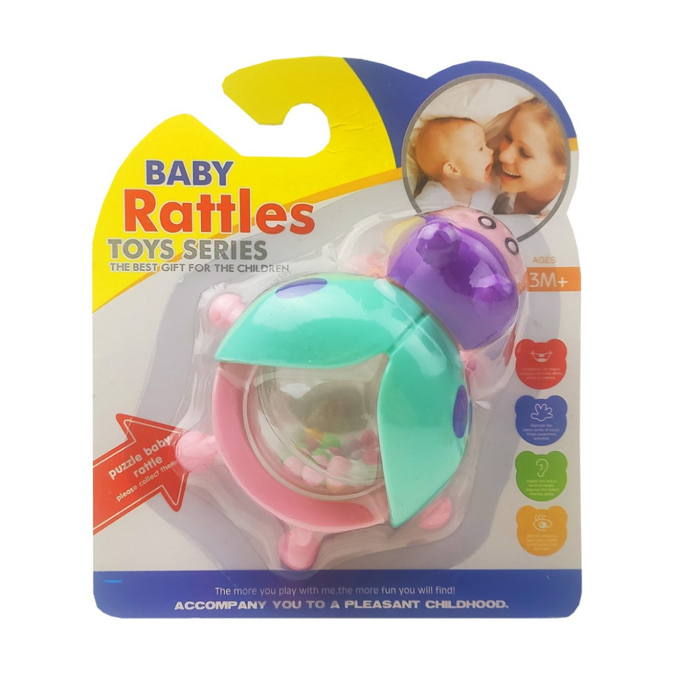 Дитячіше брязкальце Сонечко 8356B, 10 см, фото 1