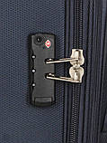 Валіза велика L тканина синя 77х48х32(+5)см/110л/4.3кг/Worldline 620, фото 8