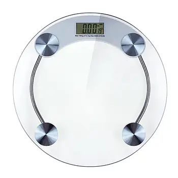 Ваги скляні підлогові електронні до 180кг VPE007