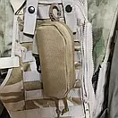 Сумка-підсумок чохол тактичний для окулярів PROTECTOR на пояс на лямку рюкзака із системою MOLLE Пісочний койот, фото 5